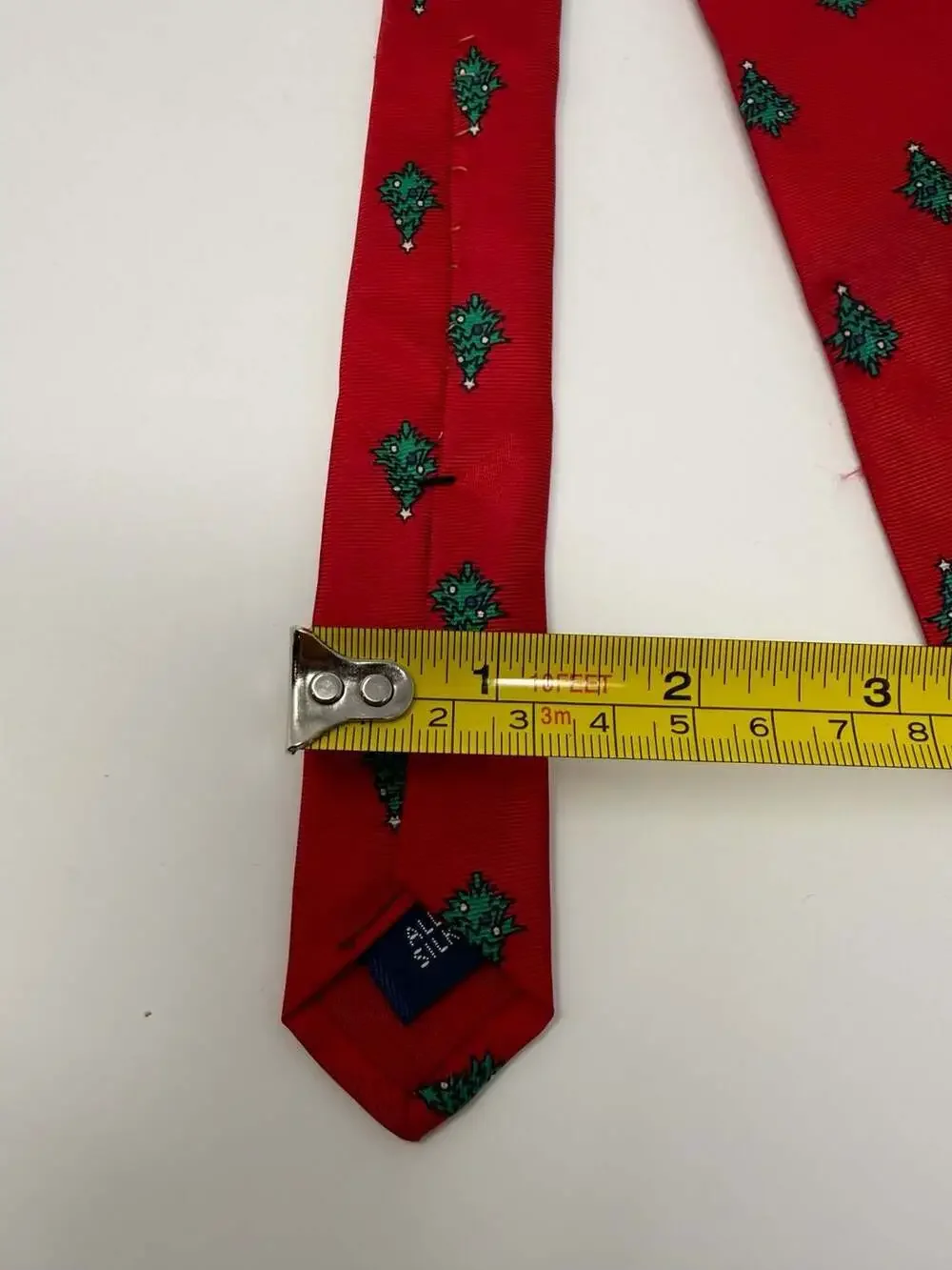 Brooks Brothers Boys' Department Christmas Tree Pattern Silk Necktie